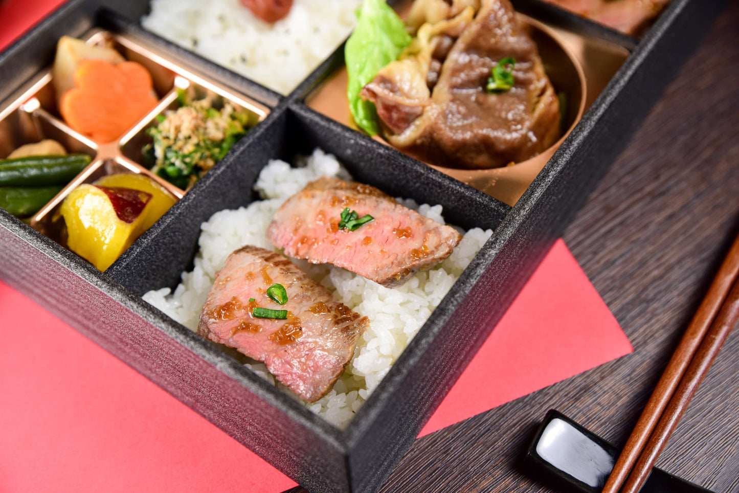 千葉牛 三種の肉御膳